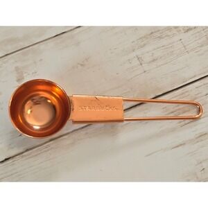 Starbucks Copper Plated Measuring Scoop 2 Tablespoon Coffee Kitchen Tool